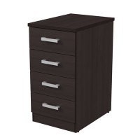 Стиль 2ТЗ.002.2 (Венге) Тумба приставная с замком и топом