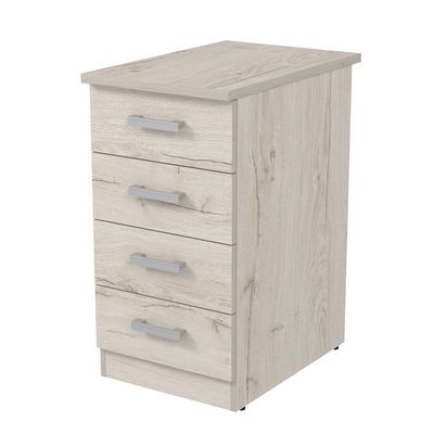 Стиль 2Т.002.3 (Сканди) Тумба приставная с топом