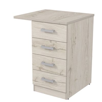 Стиль 2Т.002.5 (Сканди) Тумба приставная с топом