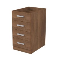 Стиль 2Т.002 (Шамони темный) Тумба приставная