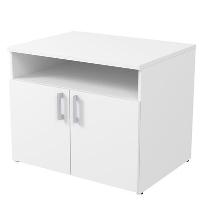 Стиль 2ТЗ.005 (Белый) Тумба под оргтехнику с замком