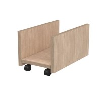 Стиль 2Т.010 (Дуб) Тумба под систем. Блок