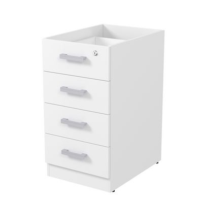 Стиль 2ТЗ.002 (Белый) Тумба приставная с замком