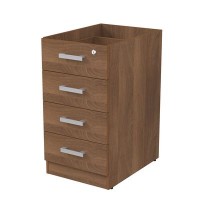 Стиль 2ТЗ.002 (Шамони темный) Тумба приставная с замком