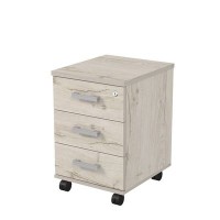 Стиль 2ТЗ.004 (Сканди) Тумба подкатная с замком