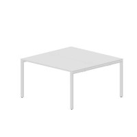 Strike STN2TG147 BLBL (Белый/Белый) Составной стол на 2 рабочих места, 4 громмета