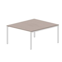 Strike STN2TM148 TRBL (Тортора/Белый) Составной стол на 2 рабочих места, меламиновые аутлеты