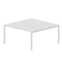 Strike STN2TM168 BLBL (Белый/Белый) Составной стол на 2 рабочих места, меламиновые аутлеты