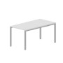 Strike STN2TS088 BLAL (Белый/Алюминий) Составной стол на 2 рабочих места