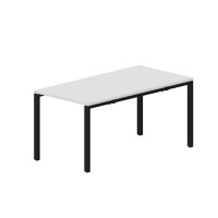 Strike STN2TS088 BLNR (Белый/Черный) Составной стол на 2 рабочих места