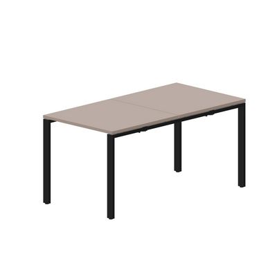 Strike STN2TS088 TRNR (Тортора/Черный) Составной стол на 2 рабочих места