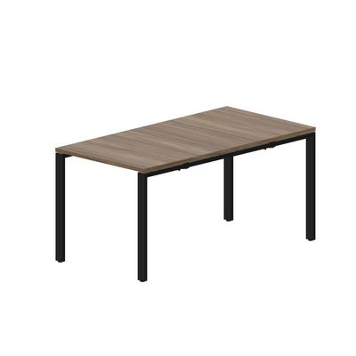 Strike STN2TS088 WNNR (Орех/Черный) Составной стол на 2 рабочих места