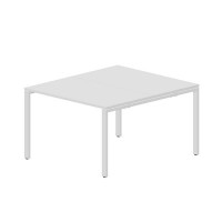 Strike STN2TS127 BLBL (Белый/Белый) Составной стол на 2 рабочих места