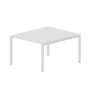 Strike STN2TS127 BLBL (Белый/Белый) Составной стол на 2 рабочих места