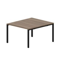 Strike STN2TS127 WNNR (Орех/Черный) Составной стол на 2 рабочих места