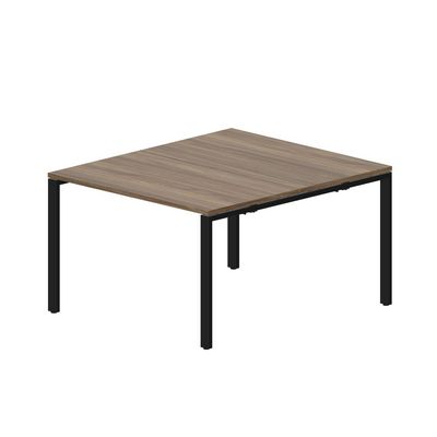 Strike STN2TS127 WNNR (Орех/Черный) Составной стол на 2 рабочих места