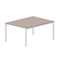 Strike STN2TS128 TRBL (Тортора/Белый) Составной стол на 2 рабочих места