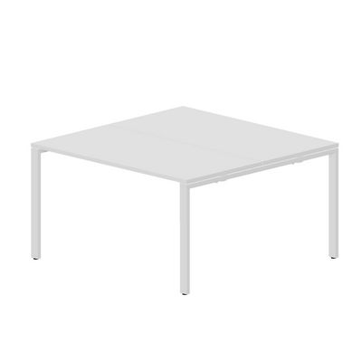 Strike STN2TS147 BLBL (Белый/Белый) Составной стол на 2 рабочих места