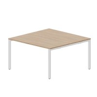 Strike STN2TS147 OWBL (Светлый дуб/Белый) Составной стол на 2 рабочих места
