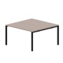 Strike STN2TS147 TRNR (Тортора/Черный) Составной стол на 2 рабочих места