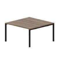 Strike STN2TS147 WNNR (Орех/Черный) Составной стол на 2 рабочих места