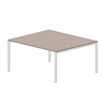 Strike STN2TS167 TRBL (Тортора/Белый) Составной стол на 2 рабочих места