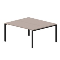 Strike STN2TS167 TRNR (Тортора/Черный) Составной стол на 2 рабочих места