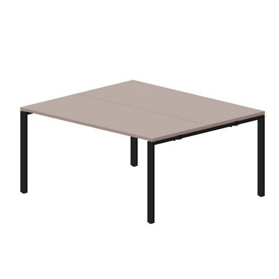 Strike STN2TS167 TRNR (Тортора/Черный) Составной стол на 2 рабочих места