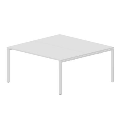 Strike STN2TS168 BLBL (Белый/Белый) Составной стол на 2 рабочих места