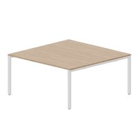 Strike STN2TS168 OWBL (Светлый дуб/Белый) Составной стол на 2 рабочих места