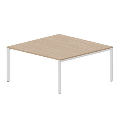Strike STN2TS168 OWBL (Светлый дуб/Белый) Составной стол на 2 рабочих места