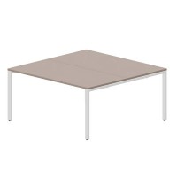 Strike STN2TS168 TRBL (Тортора/Белый) Составной стол на 2 рабочих места