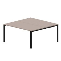 Strike STN2TS168 TRNR (Тортора/Черный) Составной стол на 2 рабочих места