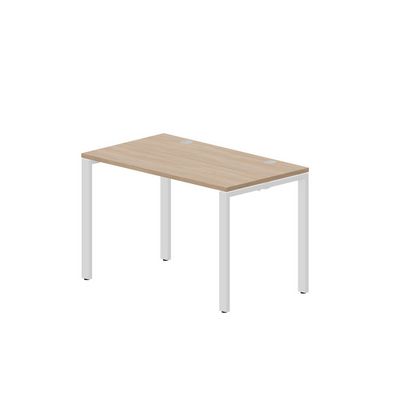Strike STNG127 OWBL (Светлый дуб/Белый) Стол, 2 громмета