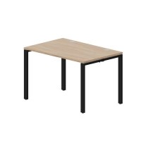 Strike STNG128 OWNR (Светлый дуб/Черный) Стол, 2 громмета