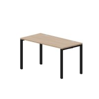 Strike STNG147 OWNR (Светлый дуб/Черный) Стол, 2 громмета