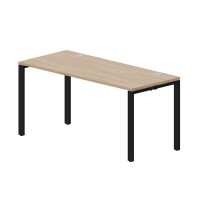 Strike STNG167 OWNR (Светлый дуб/Черный) Стол, 2 громмета