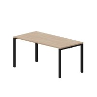 Strike STNG168 OWNR (Светлый дуб/Черный) Стол, 2 громмета