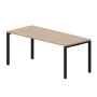 Strike STNG188 OWNR (Светлый дуб/Черный) Стол, 2 громмета