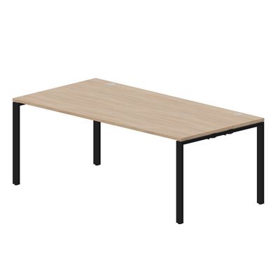 Strike STNG2010 OWNR (Светлый дуб/Черный) Стол, 2 громмета