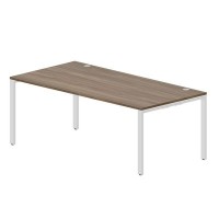 Strike STNG2010 WNBL (Орех/Белый) Стол, 2 громмета