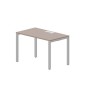 Strike STNL127 TRAL (Тортора/Алюминий) Стол, металлический аутлет