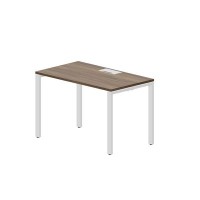 Strike STNL127 WNBL (Орех/Белый) Стол, металлический аутлет