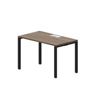Strike STNL127 WNNR (Орех/Черный) Стол, металлический аутлет