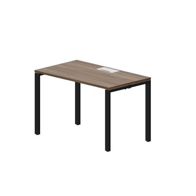 Strike STNL127 WNNR (Орех/Черный) Стол, металлический аутлет