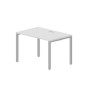 Strike STNL128 BLAL (Белый/Алюминий) Стол, металлический аутлет
