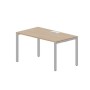 Strike STNL148 OWAL (Светлый дуб/Алюминий) Стол, металлический аутлет