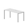 Strike STNL167 BLAL (Белый/Алюминий) Стол, металлический аутлет