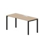 Strike STNL167 OWNR (Светлый дуб/Черный) Стол, металлический аутлет
