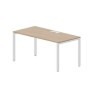 Strike STNL168 OWBL (Светлый дуб/Белый) Стол, металлический аутлет